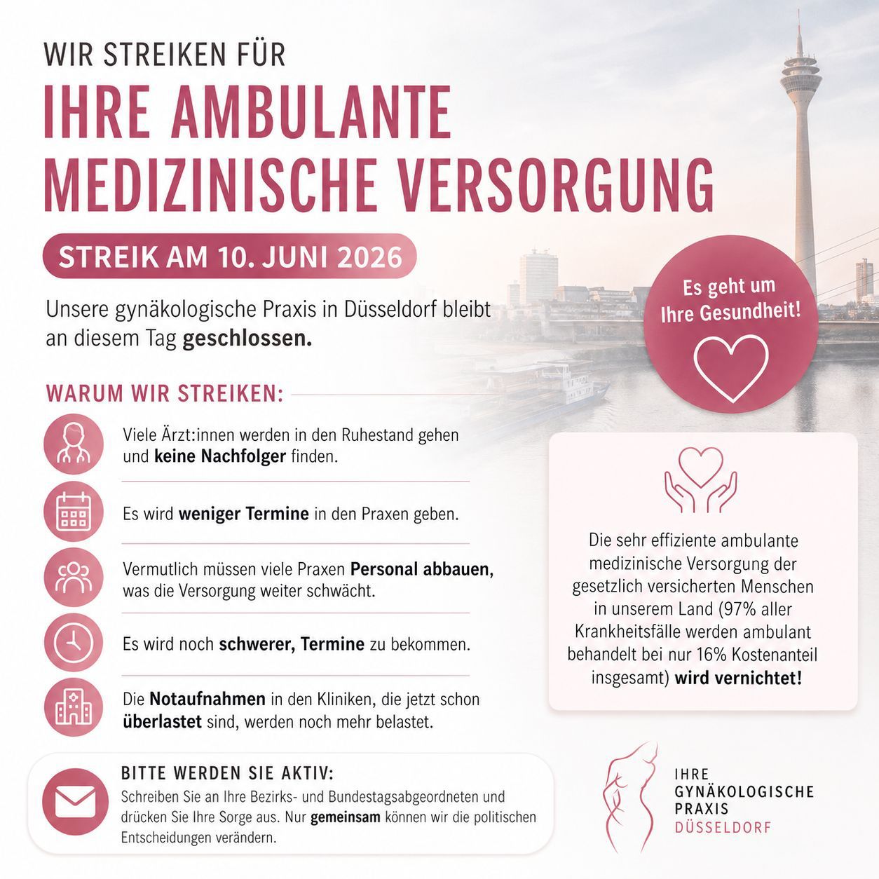 Streik am 10. Juni 2026