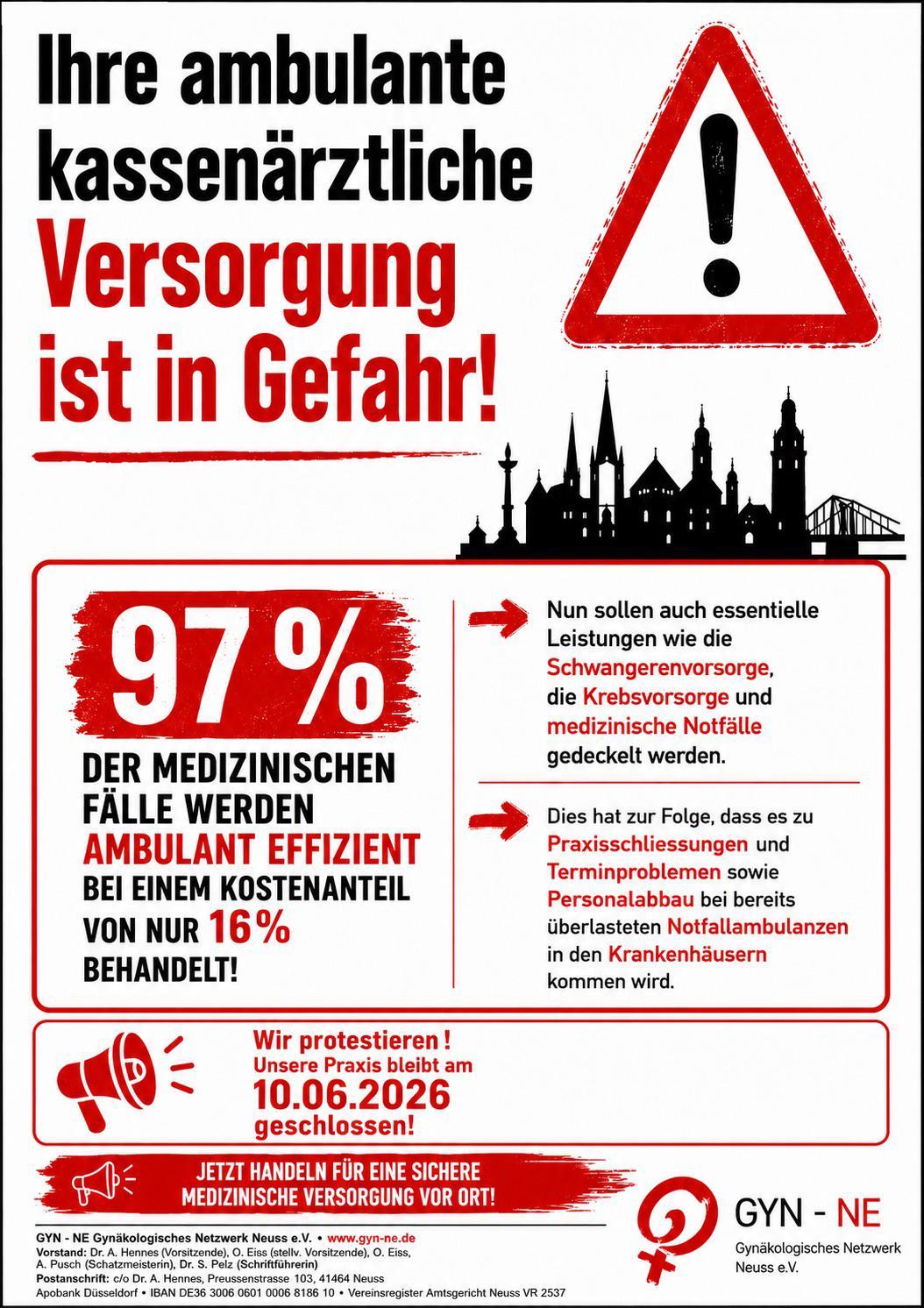 Ambulante kassenärztliche Versorgung ist in Gefahr